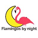Flamingos by night logo